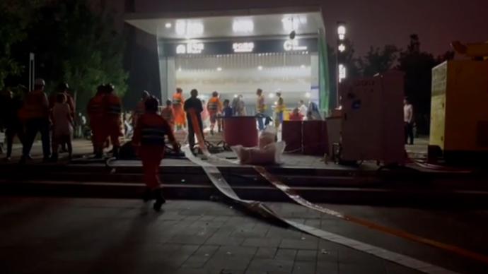 郑州地铁5号线沙口路站下方隧道内发现一具男性遗体