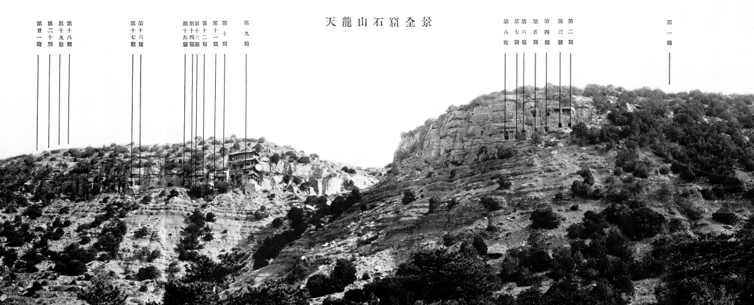 日本学者对石窟分布的统计