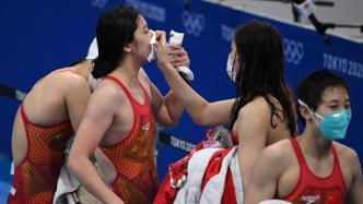 东京奥运女子4×100米自由泳接力预赛中国队打破亚洲记录
