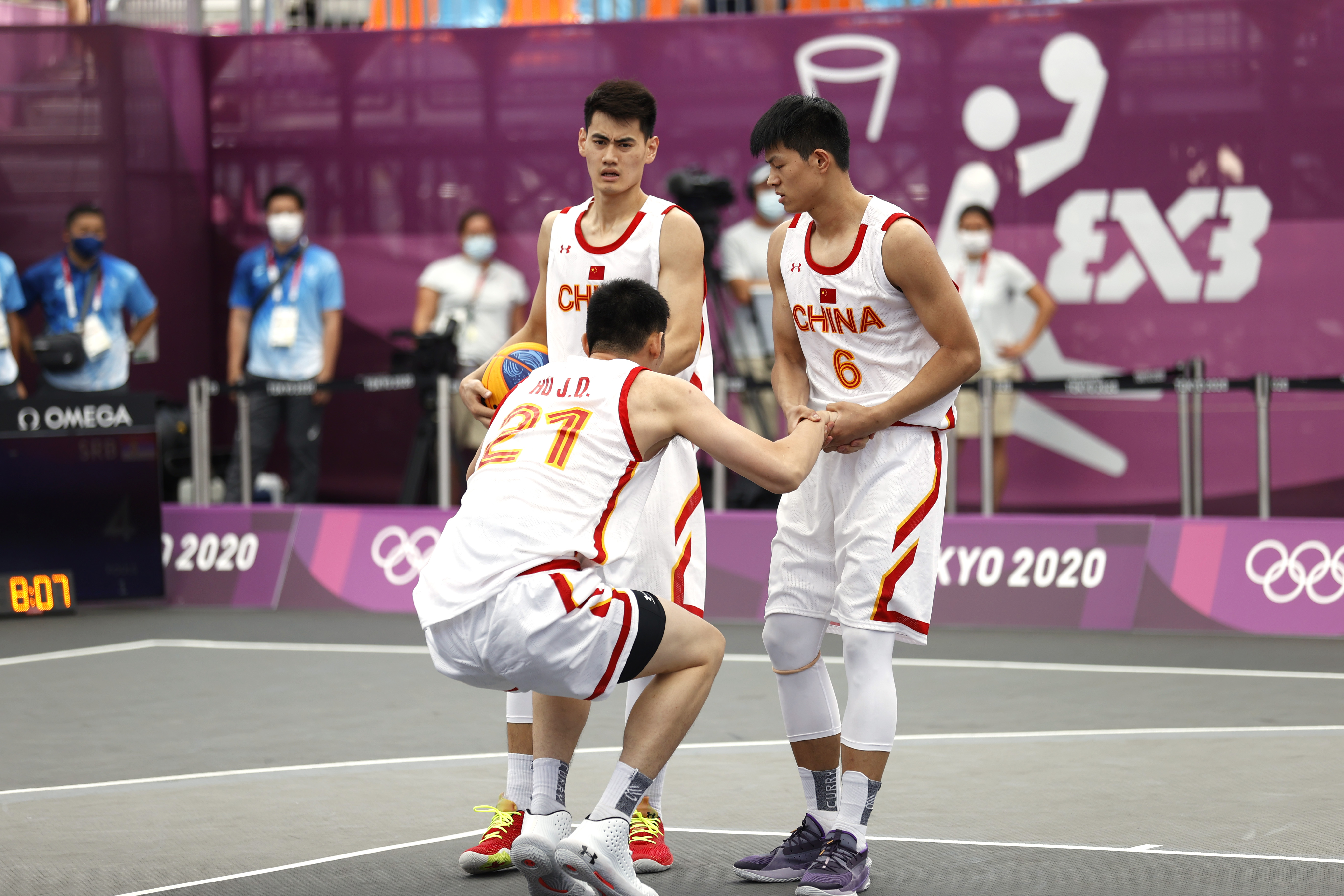 中国男子三人篮球遭遇两连败。