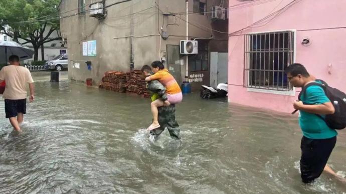 4天降雨径流2.68亿立方，上海金山河道水位普遍超历史