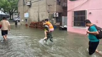4天降雨径流2.68亿立方，上海金山河道水位普遍超历史