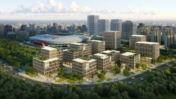 上海浦东丨“金色中环发展带”起宏图，浦东足球场地块将成为超级城市综合体