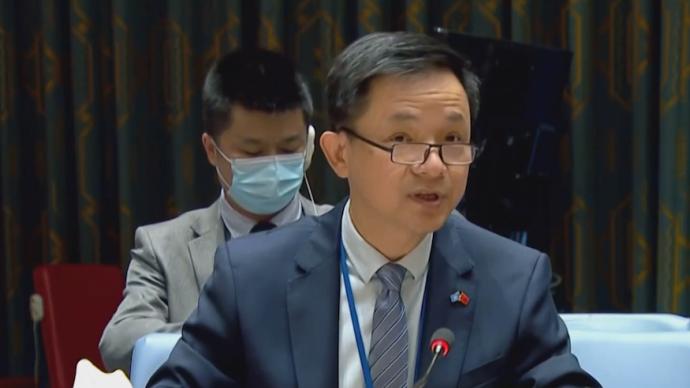 中国代表：安理会应酌情早日完全解除对中非制裁措施