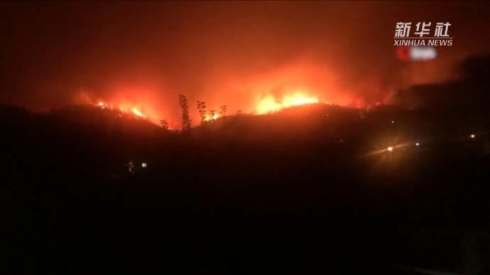 土耳其森林大火袭击沿海度假城镇，民众紧急撤离