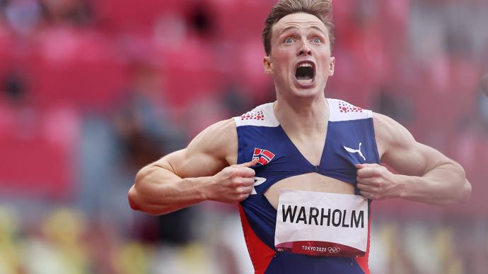 一个月两破世界纪录，沃霍尔姆征服东京奥运