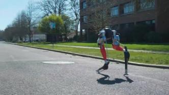 这双足机器人53分钟跑5km创了纪录