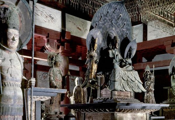 日本飞鸟时代的雕塑之美，东京展法隆寺“药师如来”_古代艺术_澎湃新闻 