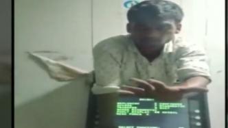 印度男子欲盗窃ATM，钱没到手自己却被卡在墙壁间