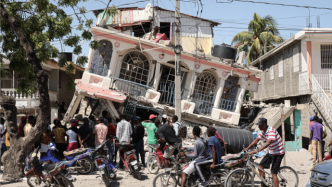 海地地震已致2189人死亡超1.2万人受伤，当地医院爆满