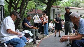夏日纪事丨上海人民公园里的一人乐队和他的伙伴们