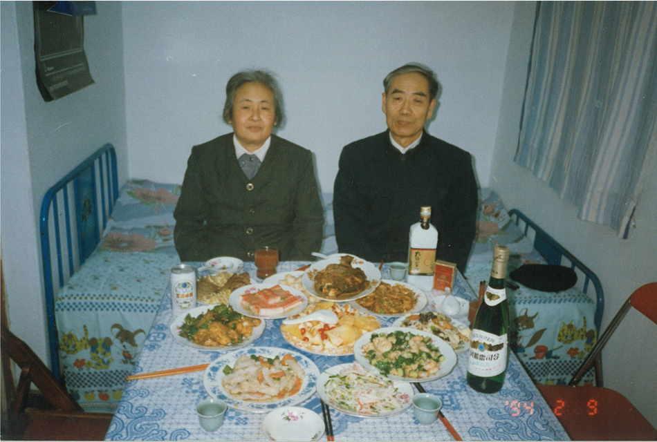 1994年春节，父亲拍摄。