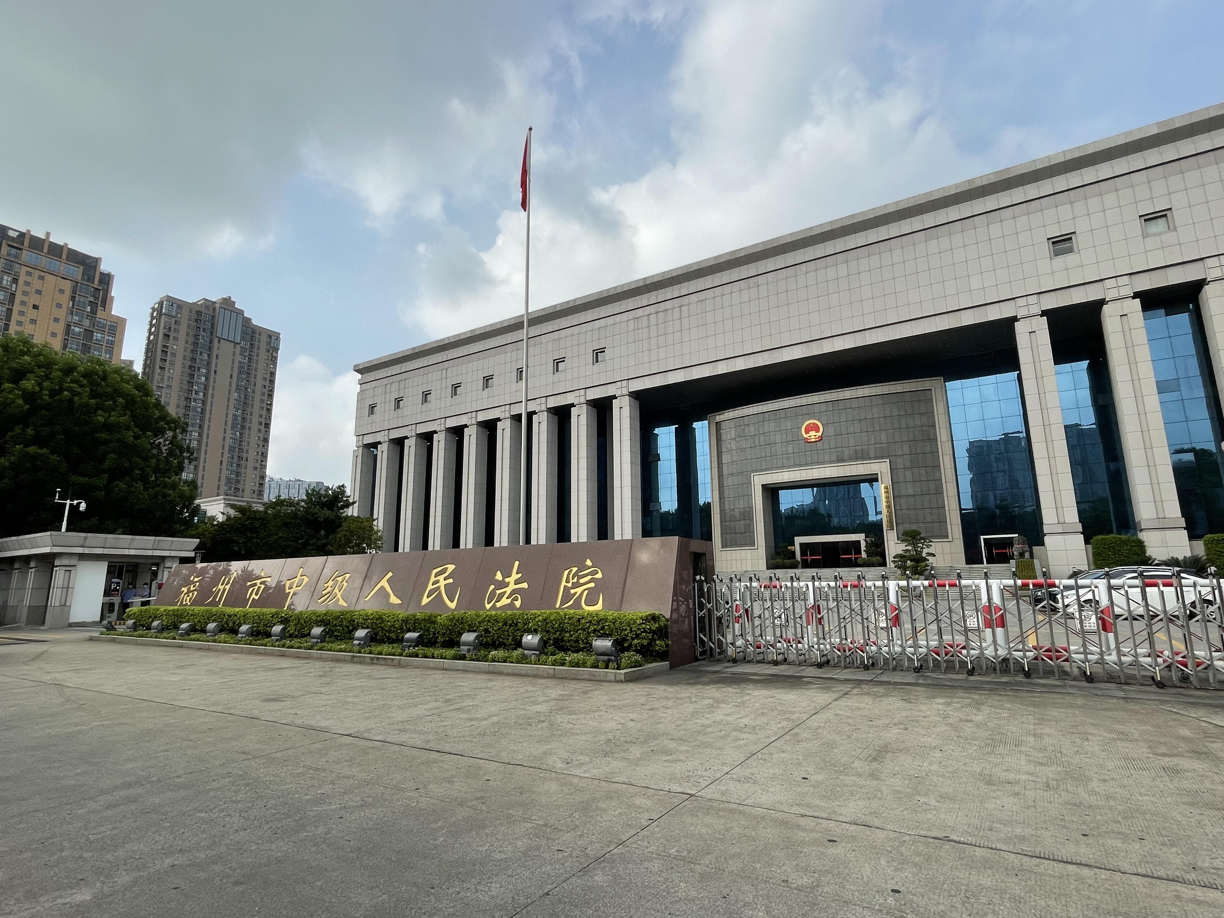 8月26日,福州中院,"吴谢宇弑母案"一审再开庭.特约拍摄 郑佳妮 图
