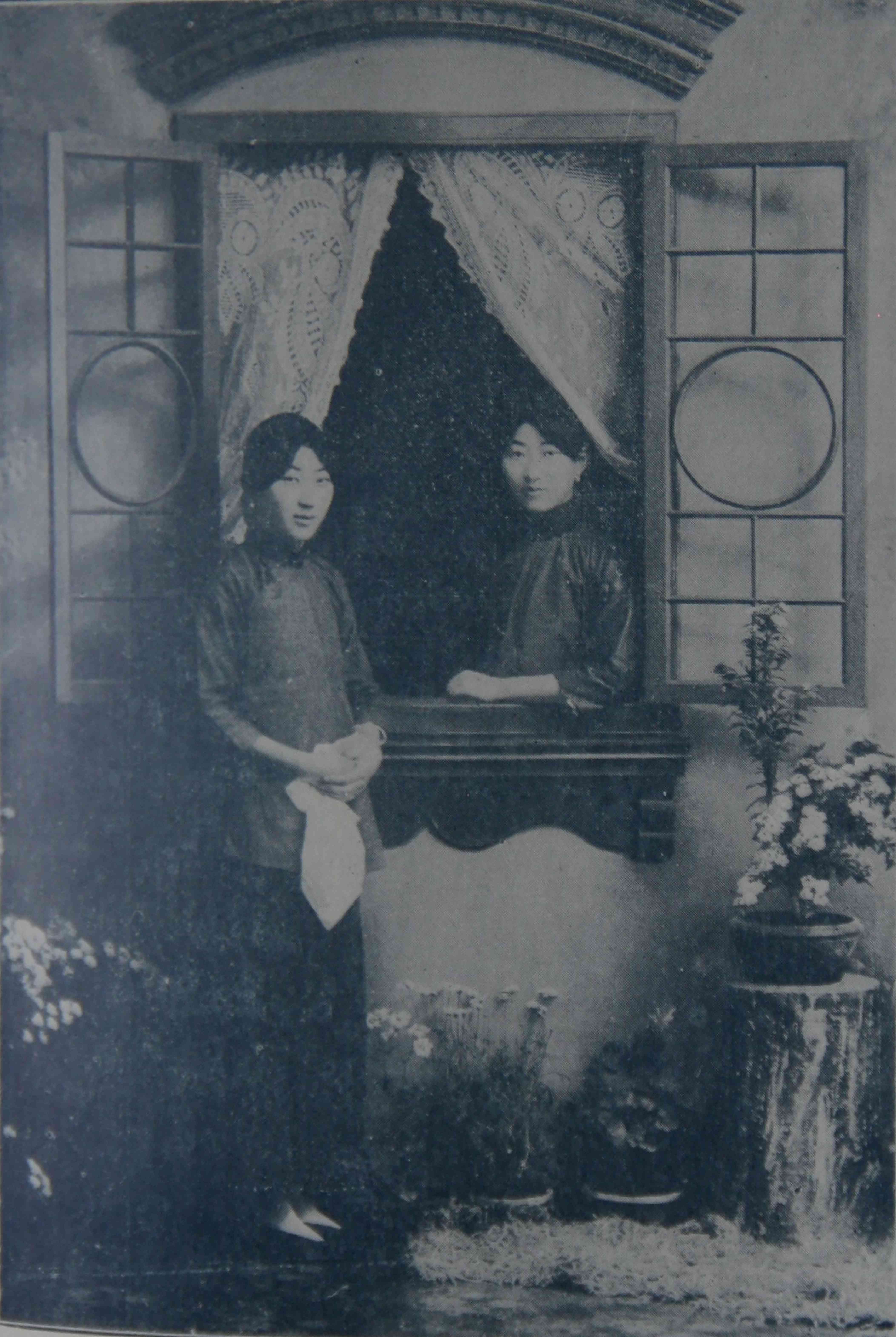 上海名花洛妃化身小影  《小说新报》，第5卷第2期 (1919年)