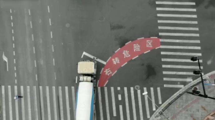 防止“包餃子”,上海43個路口推行“大型貨車右轉必停”