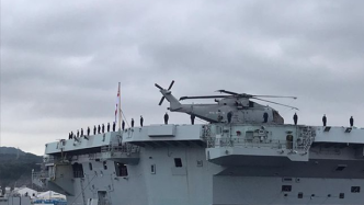 日本防卫大臣参观英国航母，称日英防务合作进入“新阶段”
