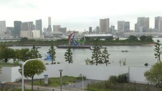 2020东京残奥会落幕，巨型标志被移出东京湾