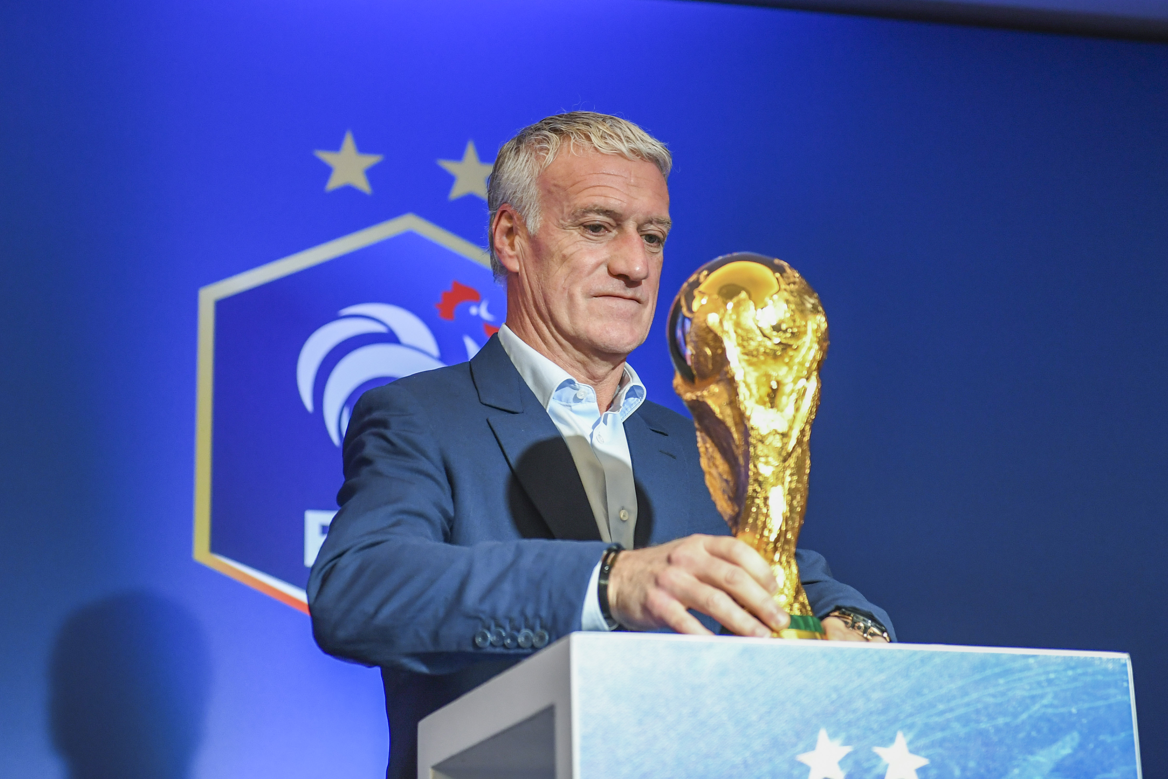 2018年世界杯，德尚率領法國隊奪冠。