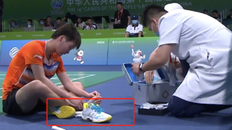 奥运冠军陈雨菲全运会比赛被李宁运动鞋划伤，客服：将鉴定