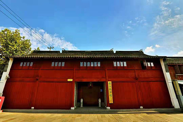 张堰镇的南社纪念馆 金山区供图