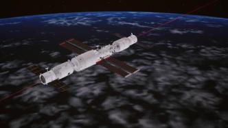 视频丨天舟三号货运飞船与空间站组合体完成自主快速交会对接