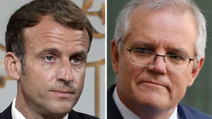 撕毁潜艇合同后，澳总理称致电马克龙“无人接听”