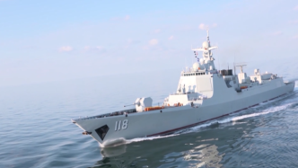中国海军第39批护航编队从青岛启航，乌鲁木齐舰首次出征