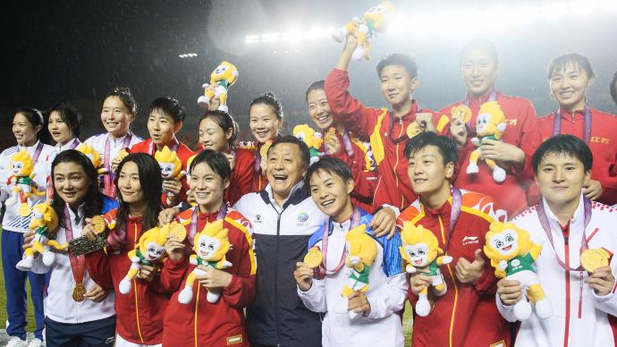 中國女足聯合隊全運奪冠，10家輸送單位各得1金