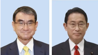 日媒：自民党新总裁或在河野太郎和岸田文雄中产生