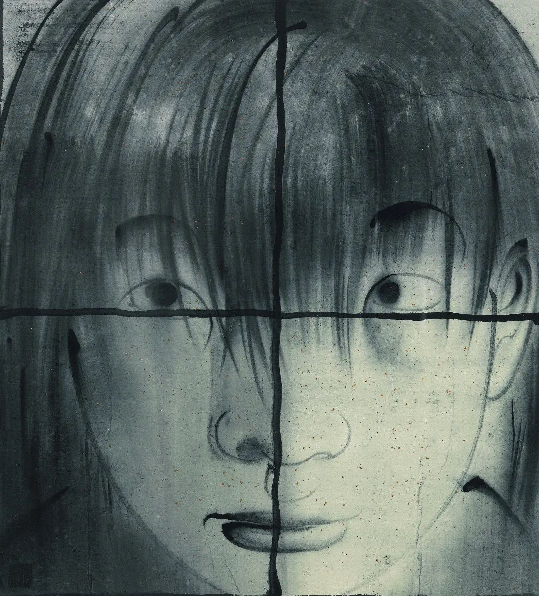 蔡广斌作品《对视》