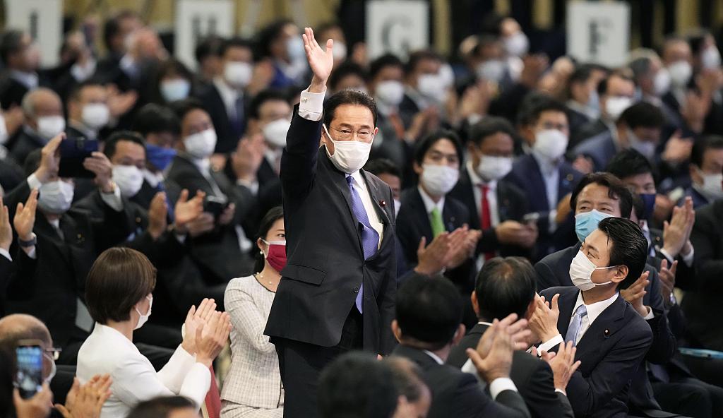 岸田文雄当选自民党总裁发表讲话：拟制定大规模经济刺激计划