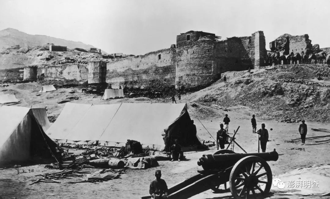 1879年，第二次英阿战争中的巴拉希萨尔城堡。