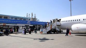 阿富汗喀布尔机场国际航班逐渐恢复运营