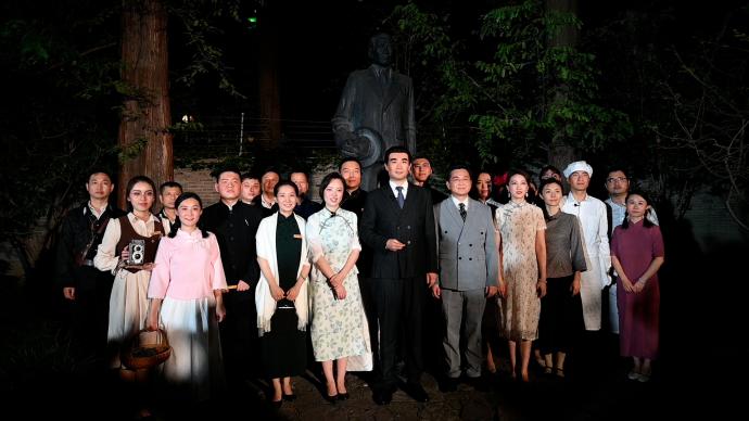 向著光明前行!在“周公館”體驗實景沉浸式戲劇“觸摸”歷史