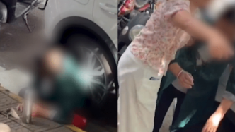 南充一老人臺(tái)階上摔倒，大喊“我不騙人”求人幫忙扶起