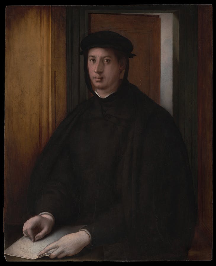 蓬托莫，《亚历山德罗·德·美第奇肖像》，约1534-1535