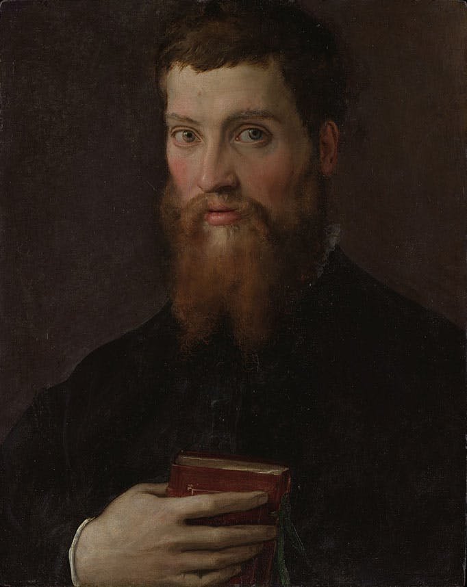 弗朗西斯科·萨尔维亚蒂，《卡洛·林博蒂肖像》，1548