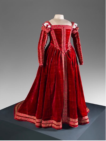 有袖衬裙，约1560