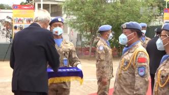 中国蓝盔荣获联合国“和平荣誉勋章”