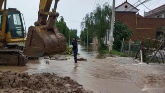 山西运城荆平村四千多亩田地全部被淹，村民房屋泡水急需安置