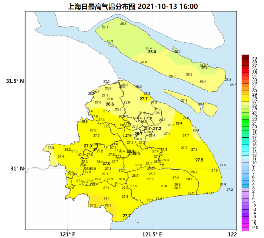 cn)记者从上海市气象局获悉,受海上东风气流影响,当日全市都被雨水