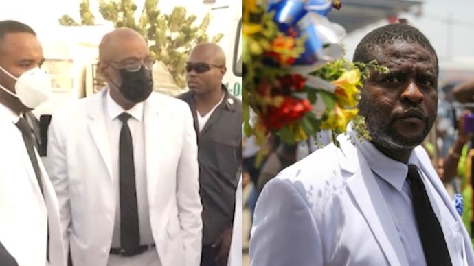 海地总理参加纪念活动途中被开枪赶退，黑帮头目代替总理献花