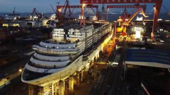 全船贯通！中国首制大型邮轮预计2023年交付