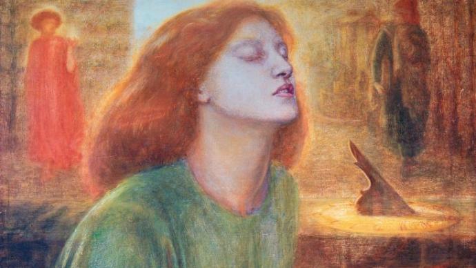 看最詩意的拉斐爾前派，英國展“羅塞蒂的肖像”