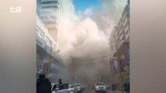 沈阳一饭店发生燃气爆炸，多栋建筑受损救援已展开