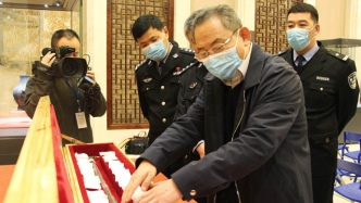 49件被盗西汉文物移交山东博物馆
