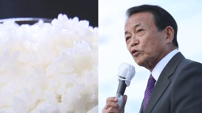 麻生太郎“语录”更新：北海道大米变好吃，多亏了气候变暖