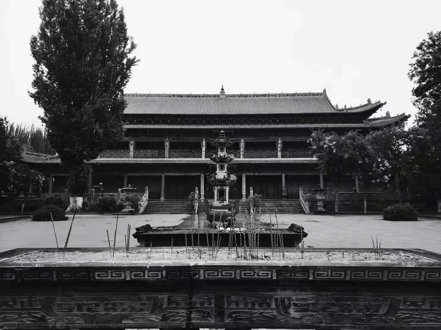 张掖大佛寺，西夏皇家寺院，南宋末帝曾经在这座寺院修行。