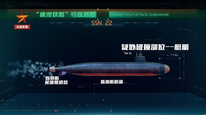 動畫丨美軍“康涅狄格”號核潛艇在南海到底是怎么撞的