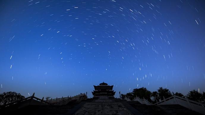 瞰見丨貴州余慶:星空延時
